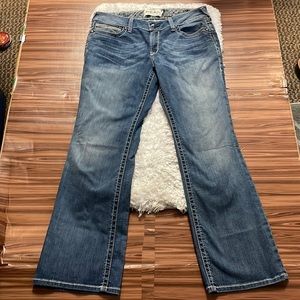 Ariat Faded Blue Bootcut Jeans Size 33R